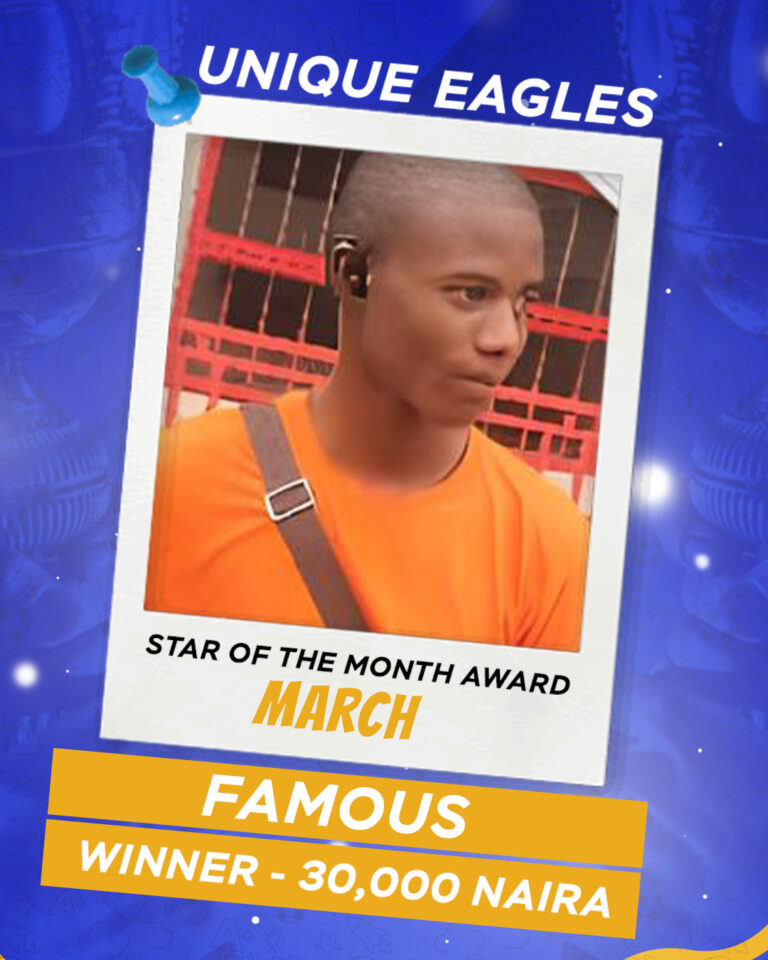 Star of the month for March.