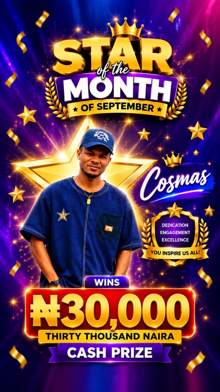 Star of the month of September